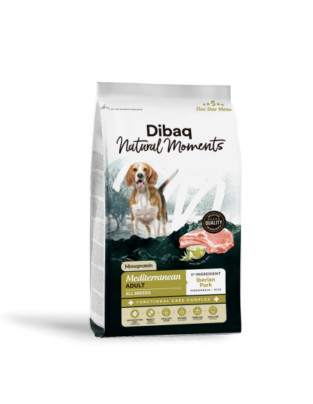 Imagem de Dibaq Natural Moments 5 Star Mediterranean (Porco Ibérico)-Monoprotein