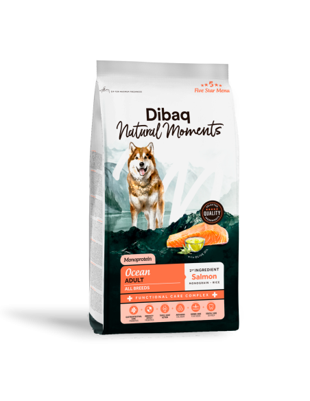 Imagem de Dibaq Natural Moments 5 Star Ocean - Salmon - Monoprotein